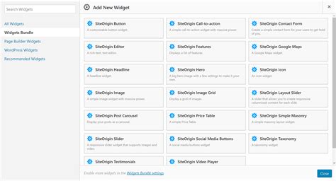 SiteOrigin Page Builder .